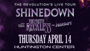 Shinedown – The Revolution’s Live Tour Promotional Image