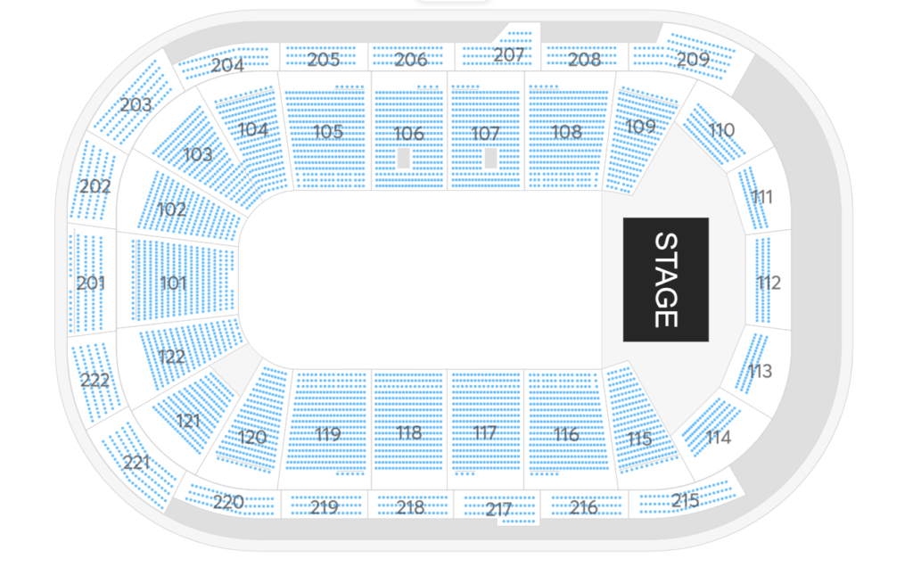 Huntington Center Seating Chart With Seat Numbers Two Birds Home