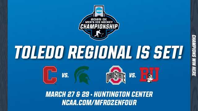 NCAA Men’s Ice Hockey Regionals Promotional Image