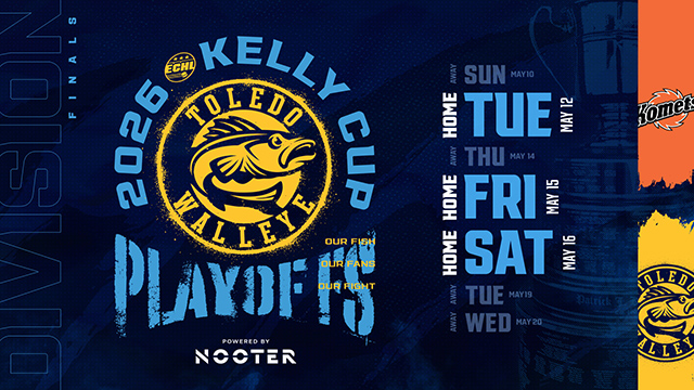 Toledo Walleye Playoff Tickets Promotional Image