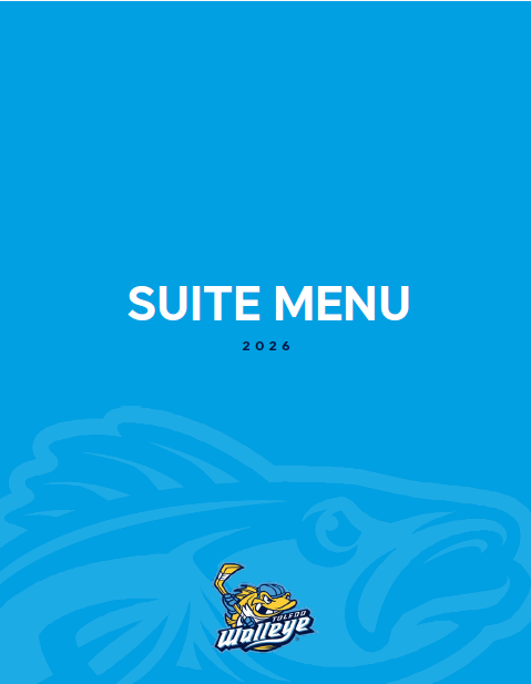 Walleye Suite Menu 2026